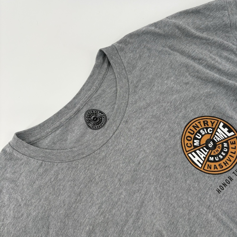 Country Music Hall Of Fame And Museum - Nashville Gray Shirt XXXL